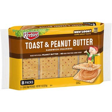 Keeble Toast Peanut Butter 1.38oz
