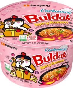 Buldak Samyang Bowl Carbonara Ramen 3.7oz