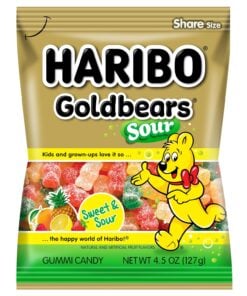 Goldbears Sour Haribo Gummi 4.5oz