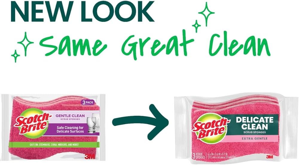 Scotch Brite Delicate Sponge 1ct