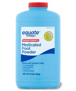 Medicated Foot Powder 10oz equate