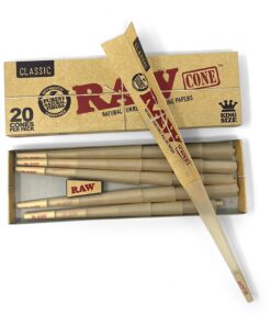 Raw Cones King Size 20pack Classic