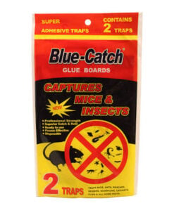 Blue-Catch 2 Traps Mice Insects Glue Boards