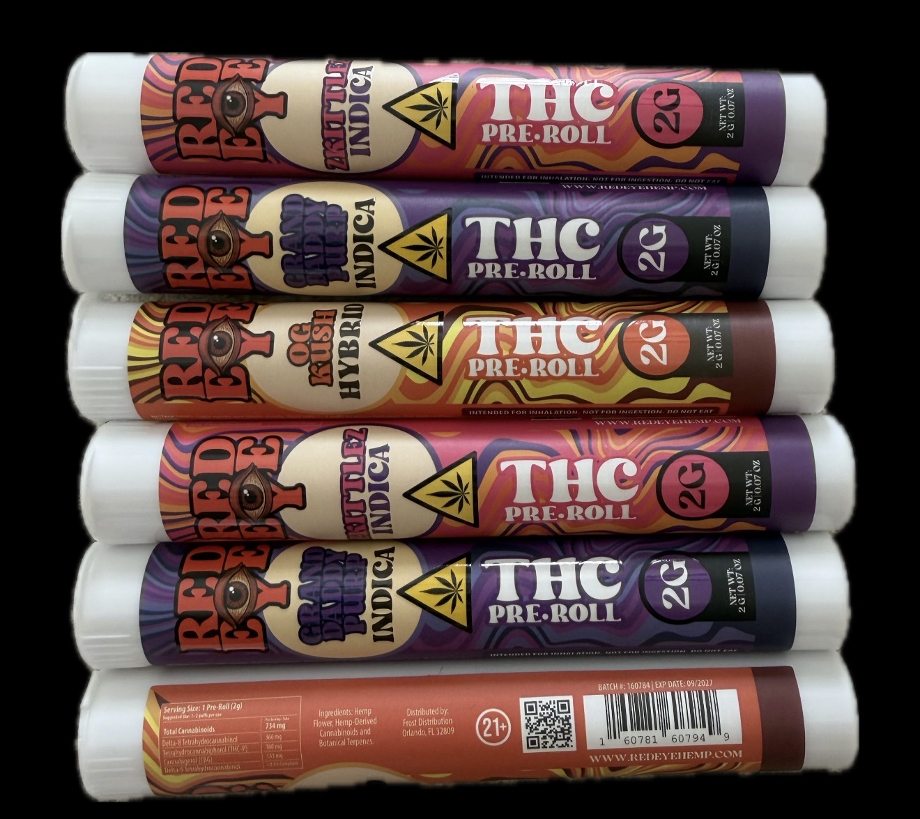 Red Eye Pre Rolled 2g - Image 3