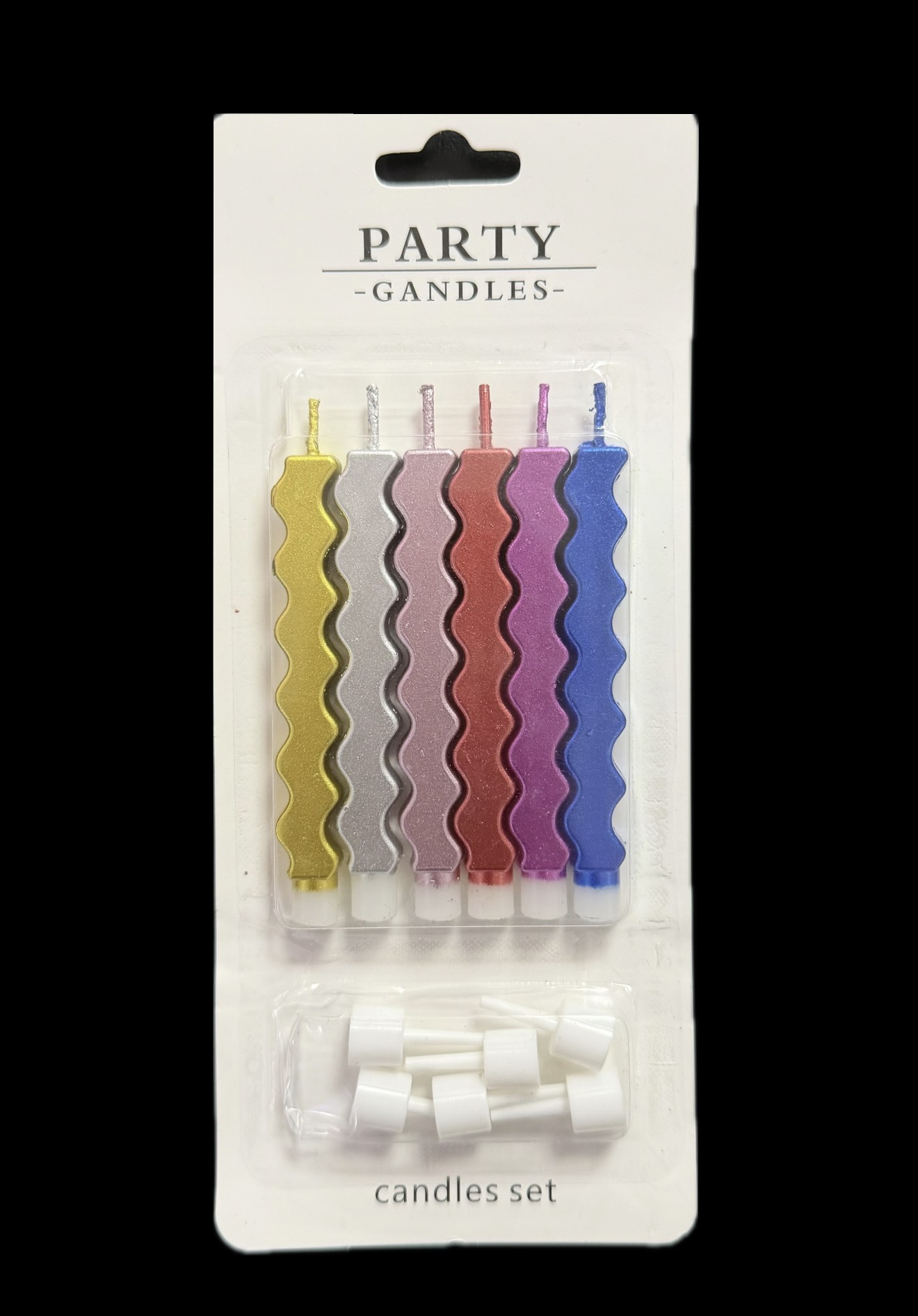 Party Gandles Candles Set