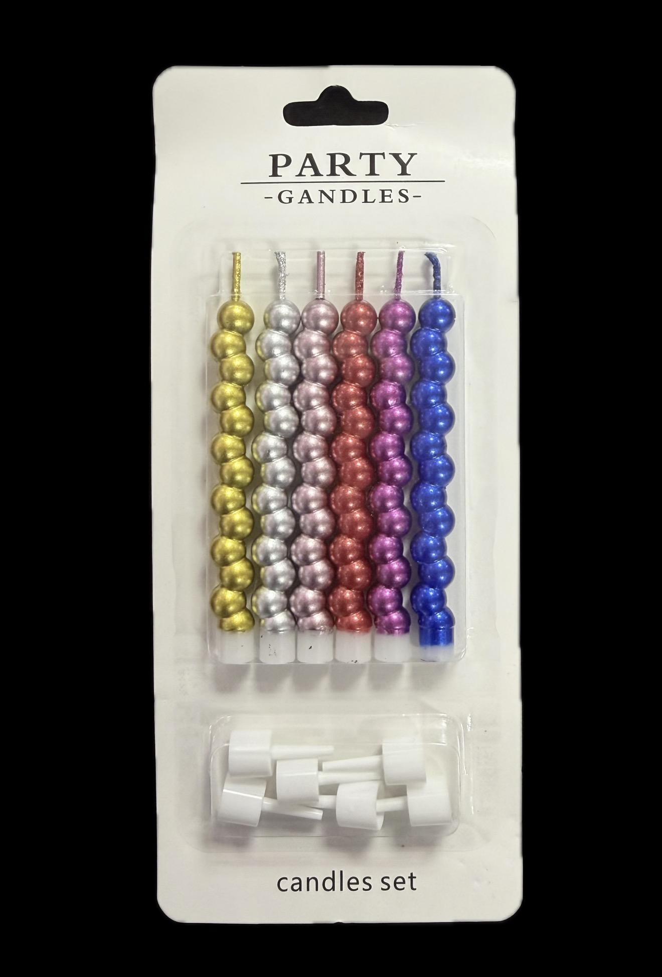 Party Gandles Candles Set - Image 2