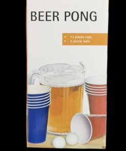 Beer Pong Set 12 cups 2 Balls