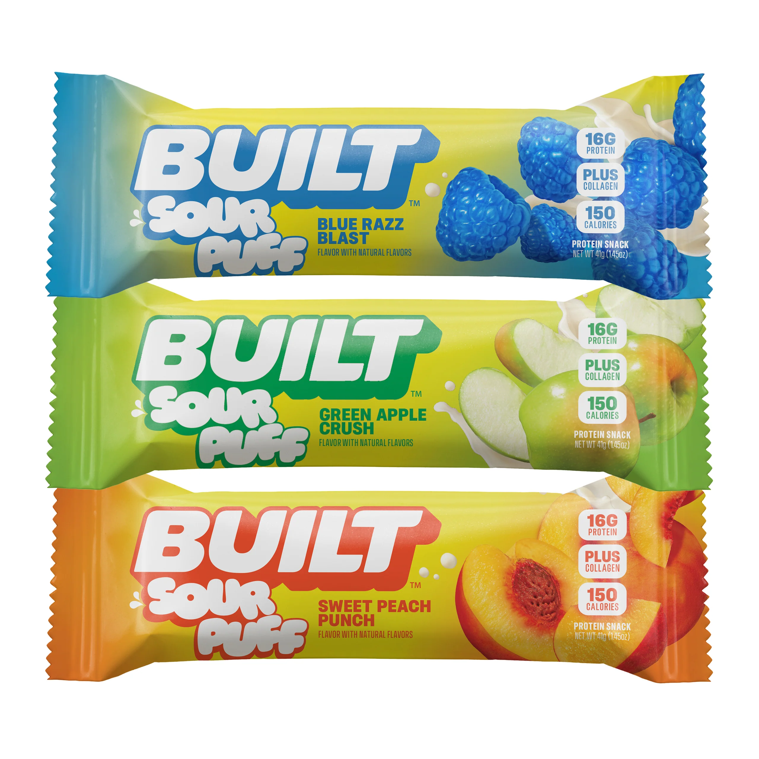 Built Sour Puff Protein Snack 1.5oz