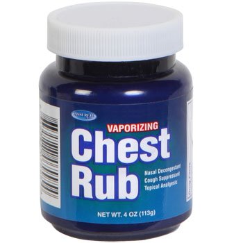 Vaporizing Chest Rub ointment 4oz