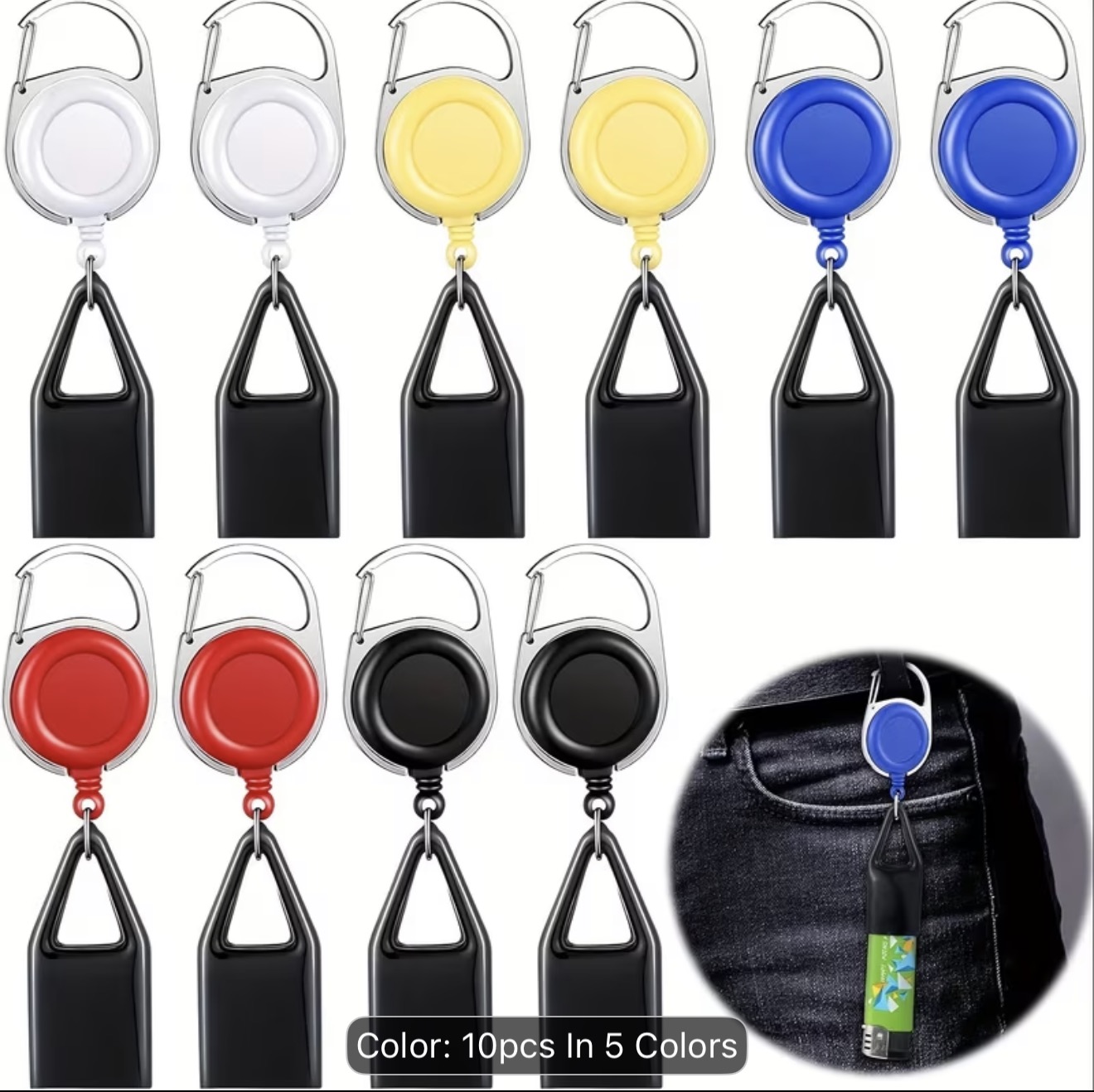 Retractable Lighter Clip